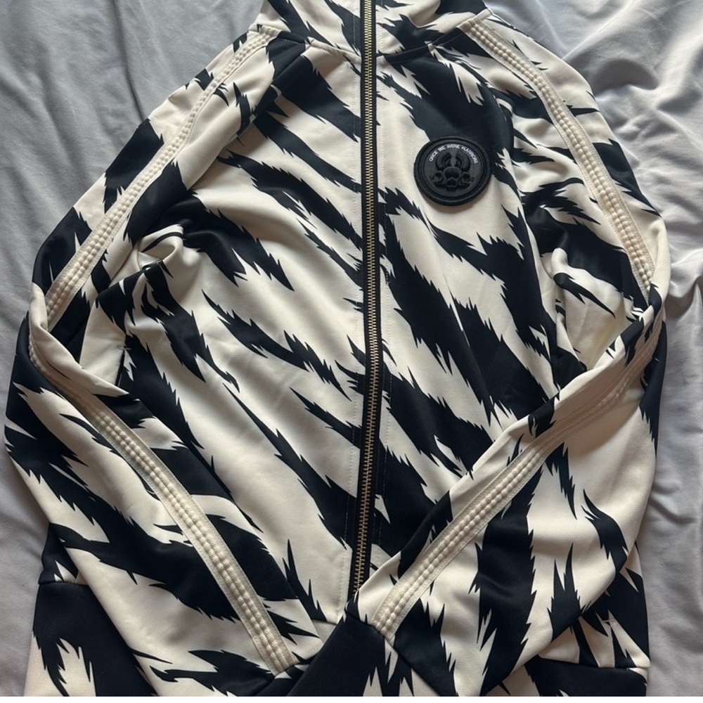 Black and White Track Jacket